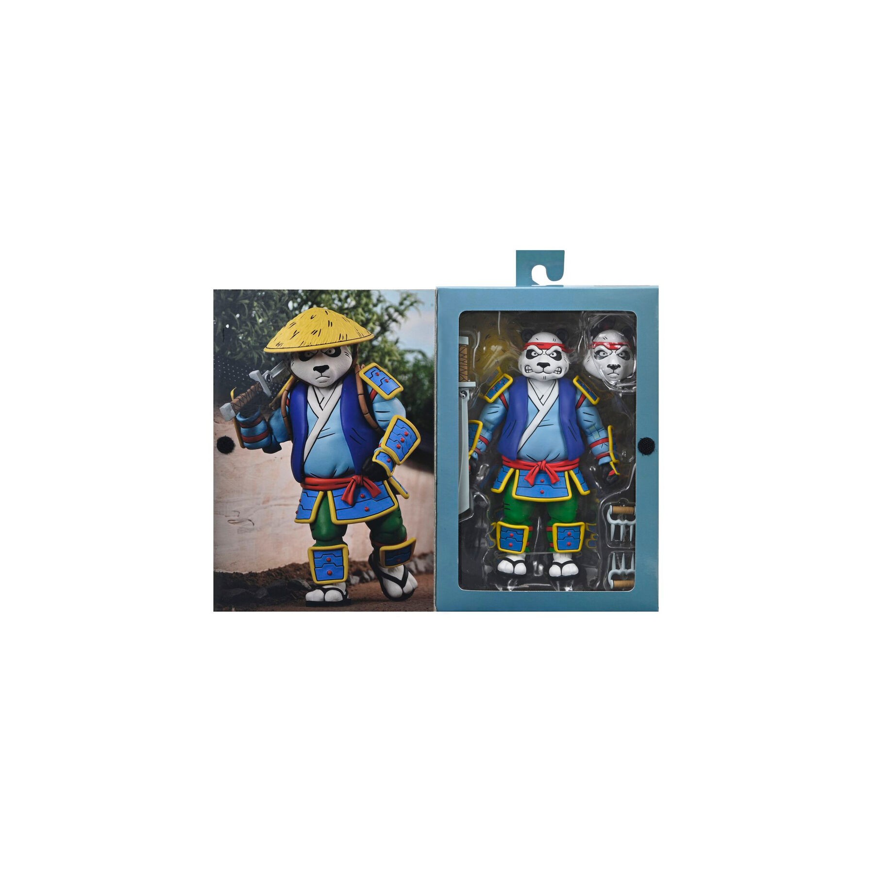 Figura Panda Khan Ultimate Teenage Mutant Tortugas Ninja 18cm