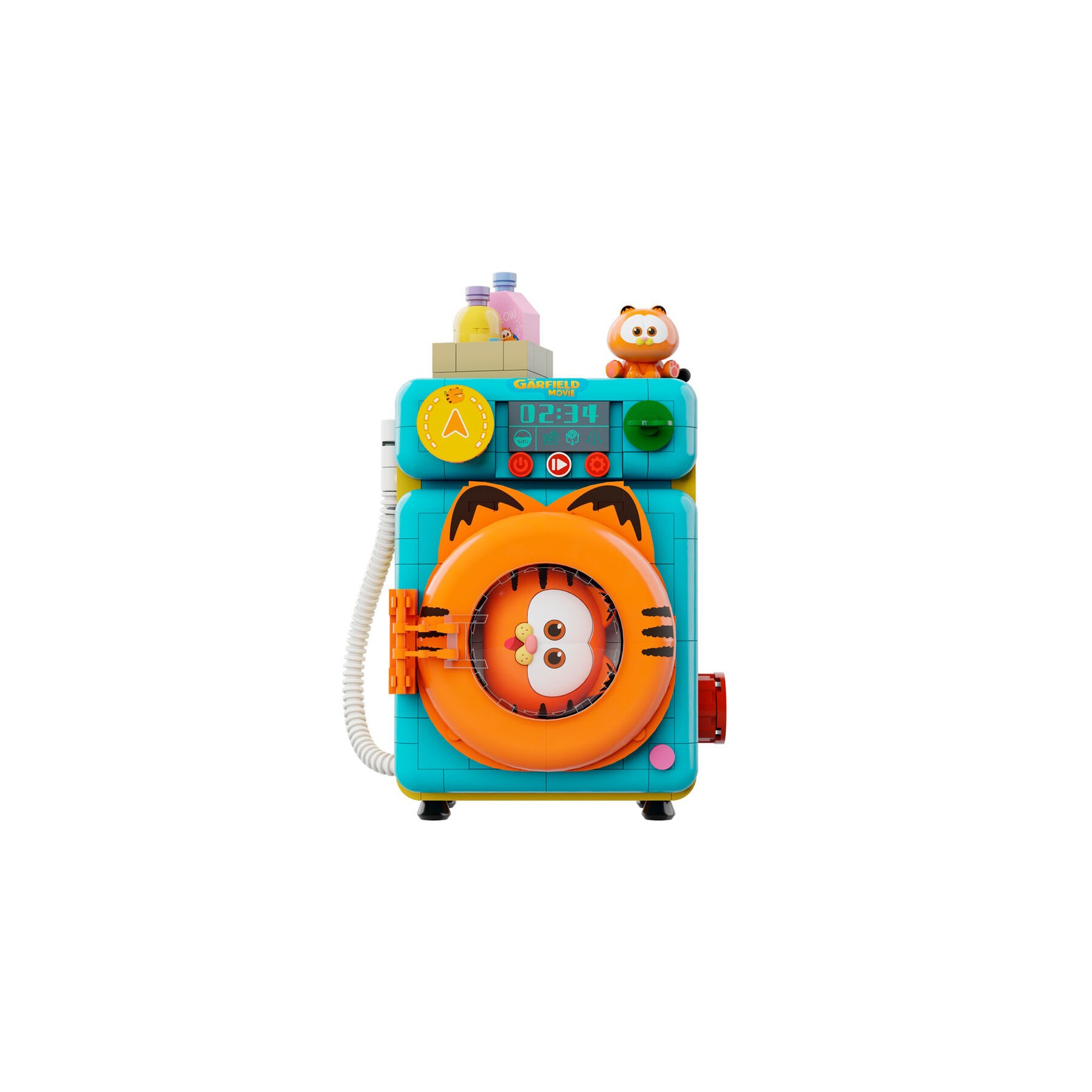 Kit Construccion Washing Machine Garfield the Movie Fantastic Machines 284pzs