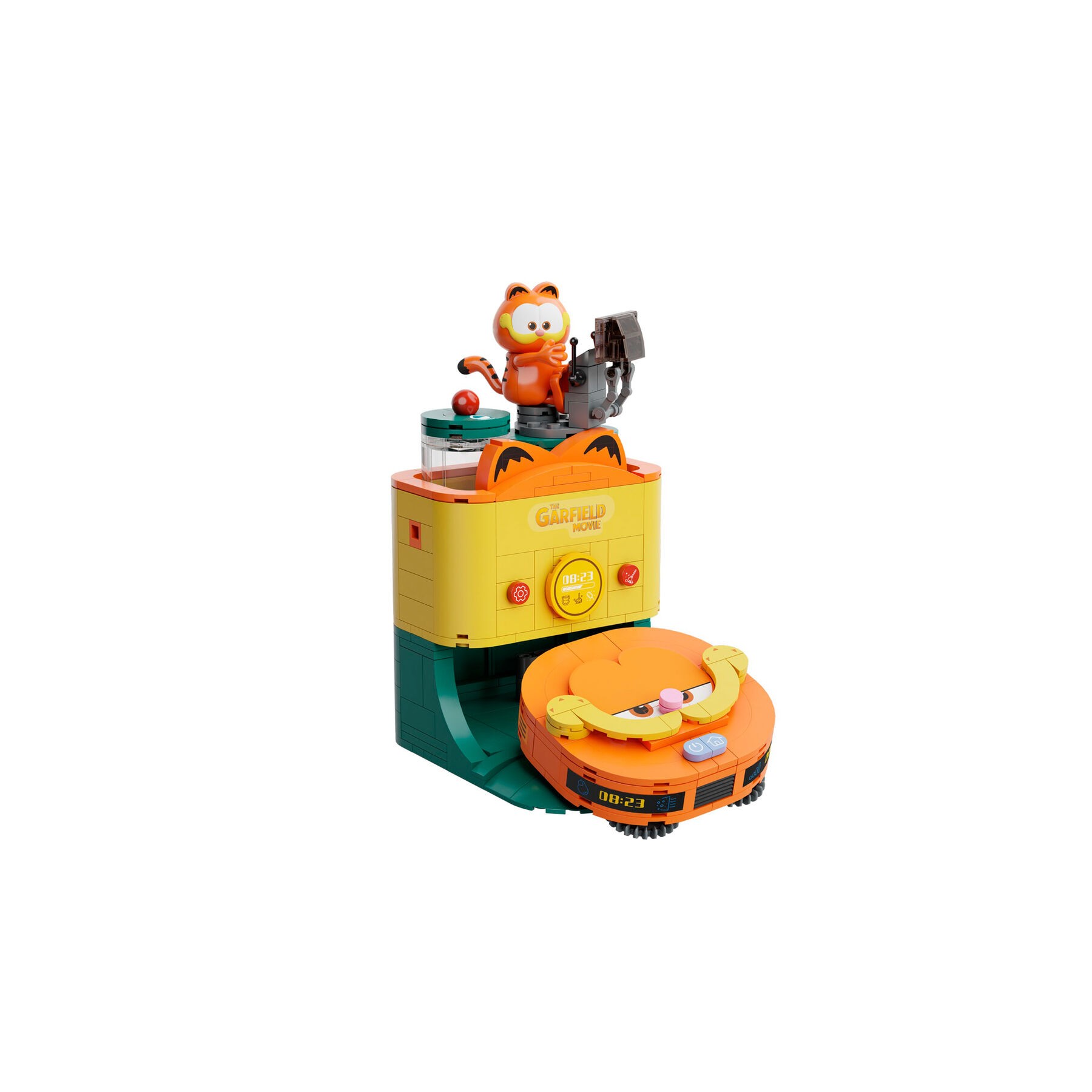 Kit Construccion Robot Vacuum Garfield the Movie Fantastic Machines 304pzs