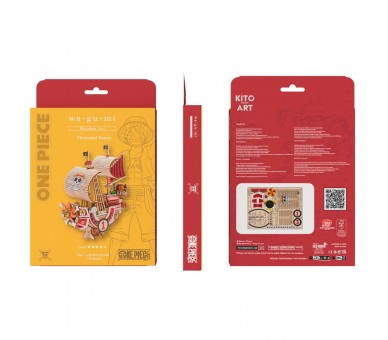 Set Montaje Thousand Sunny Wa-Gu-MI One Piece 135pzs