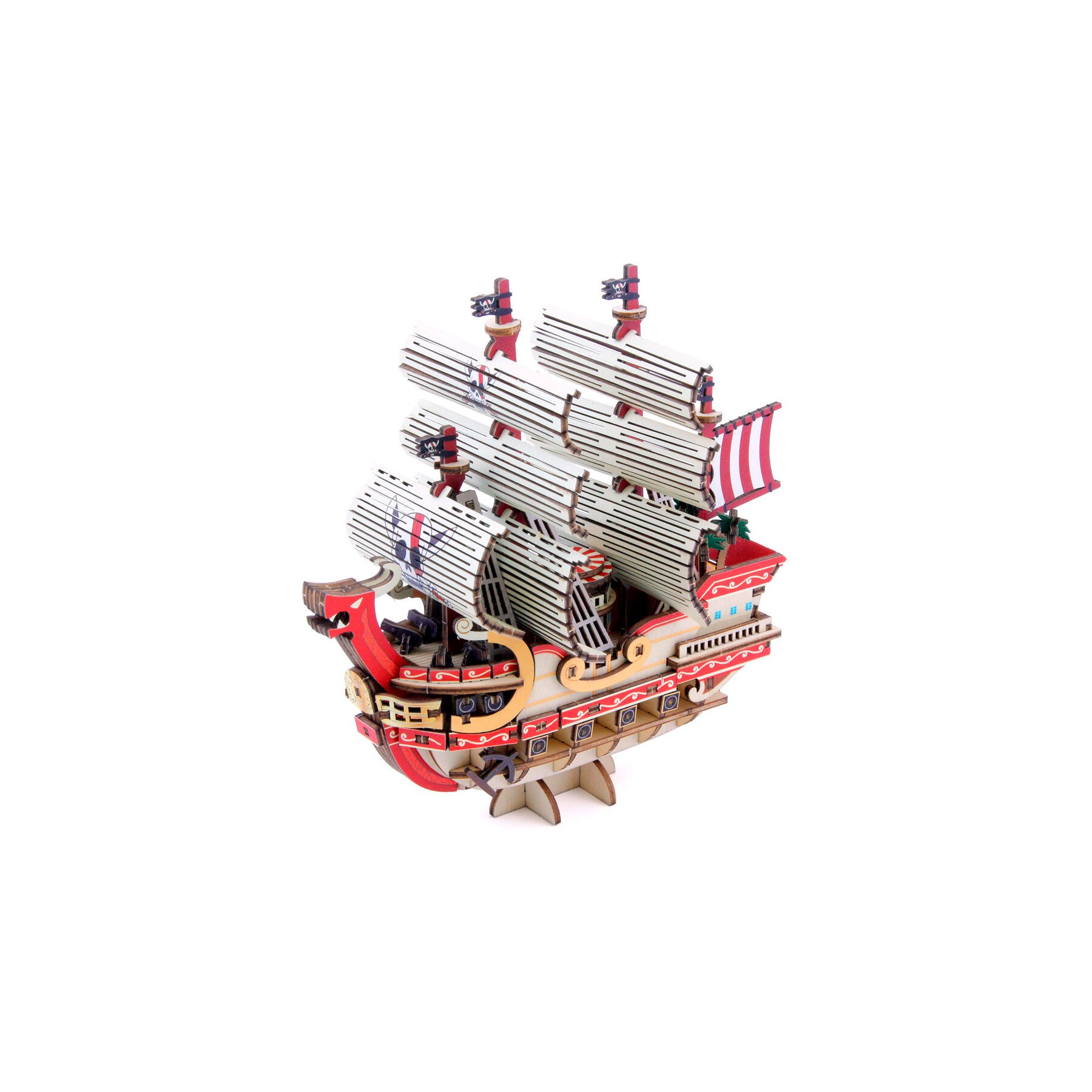 Set Montaje Red Force Wa-Gu-MI One Piece 183pzs