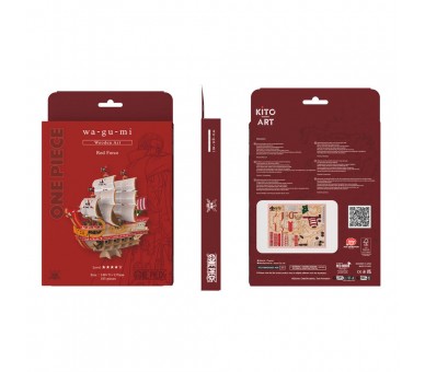 Set Montaje Red Force Wa-Gu-MI One Piece 183pzs