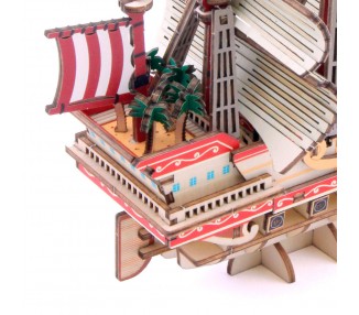 Set Montaje Red Force Wa-Gu-MI One Piece 183pzs