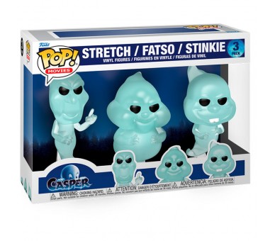 Blister 3 figuras POP Casper Ghostly Trio