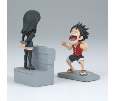 Figura Luffy & Nico Robin World Collectable One Piece 10cm
