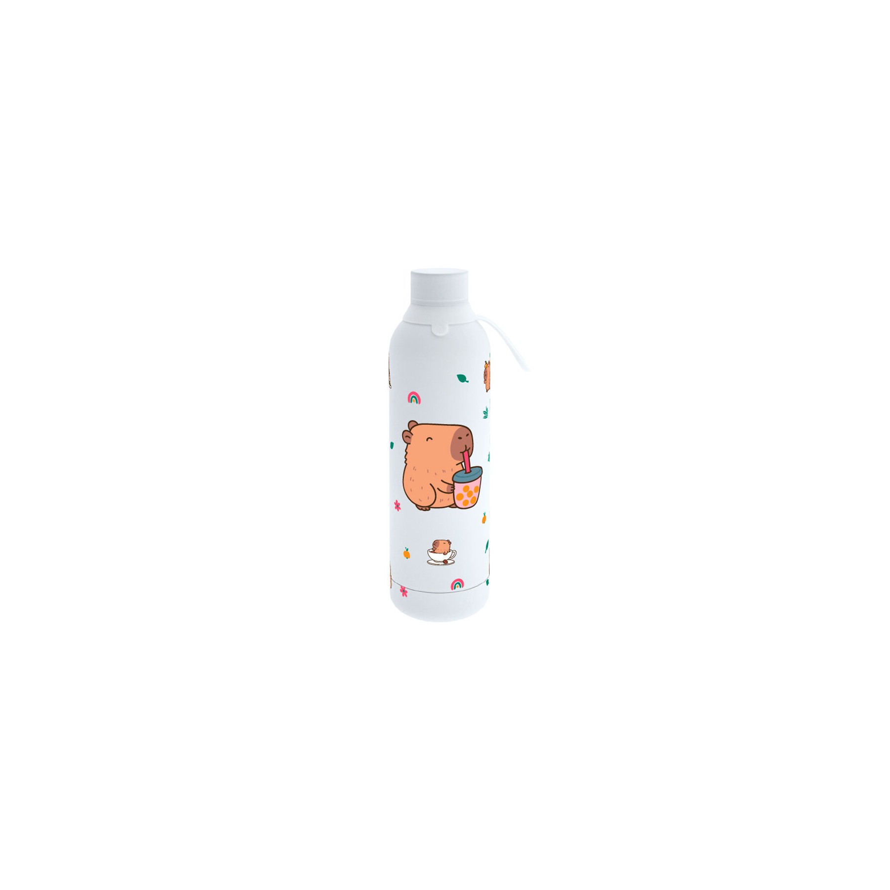 Botella termica Bubble Tea Ice Capibara 700ml