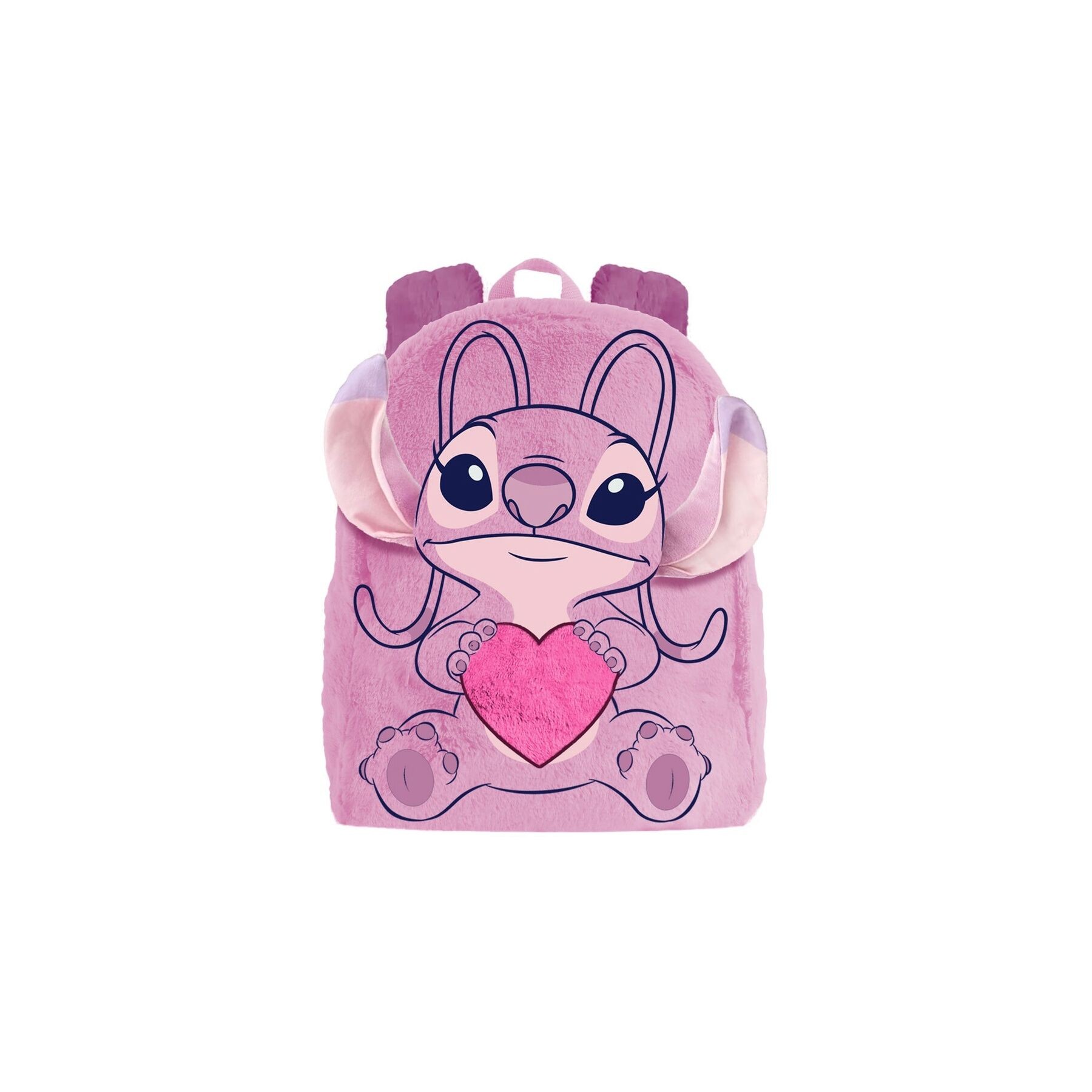 Mochila peluche Corazon Angel Stitch Disney