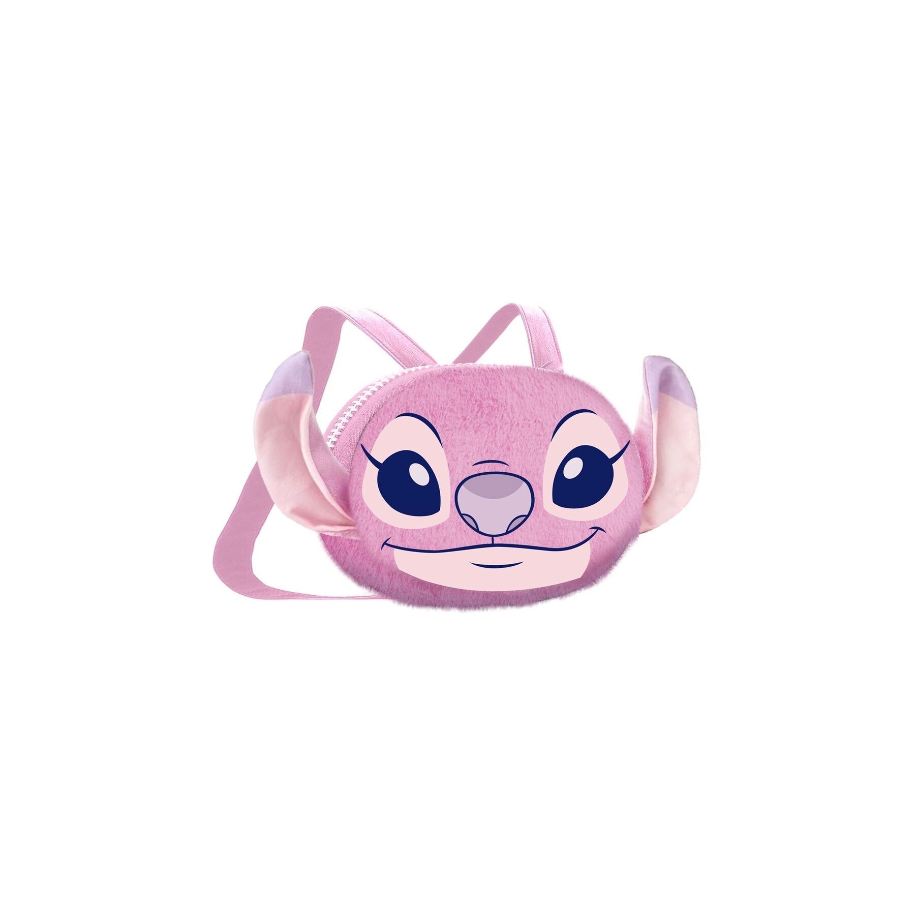 Bolso mochila peluche Corazon Angel Stitch Disney