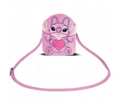 Bolso peluche Corazon Angel Stitch Disney