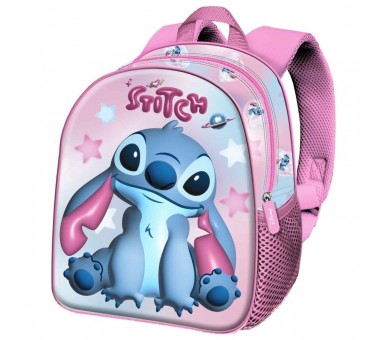 Mochila 3D Cosmi Stitch Disney 30cm