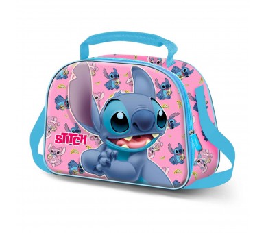 Bolsa portameriendas 3D surprise Stitch Disney