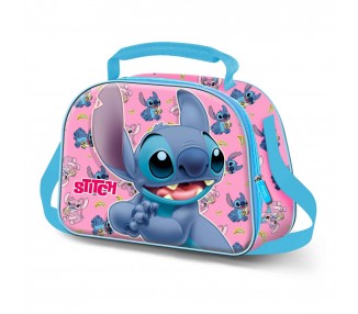 Bolsa portameriendas 3D surprise Stitch Disney