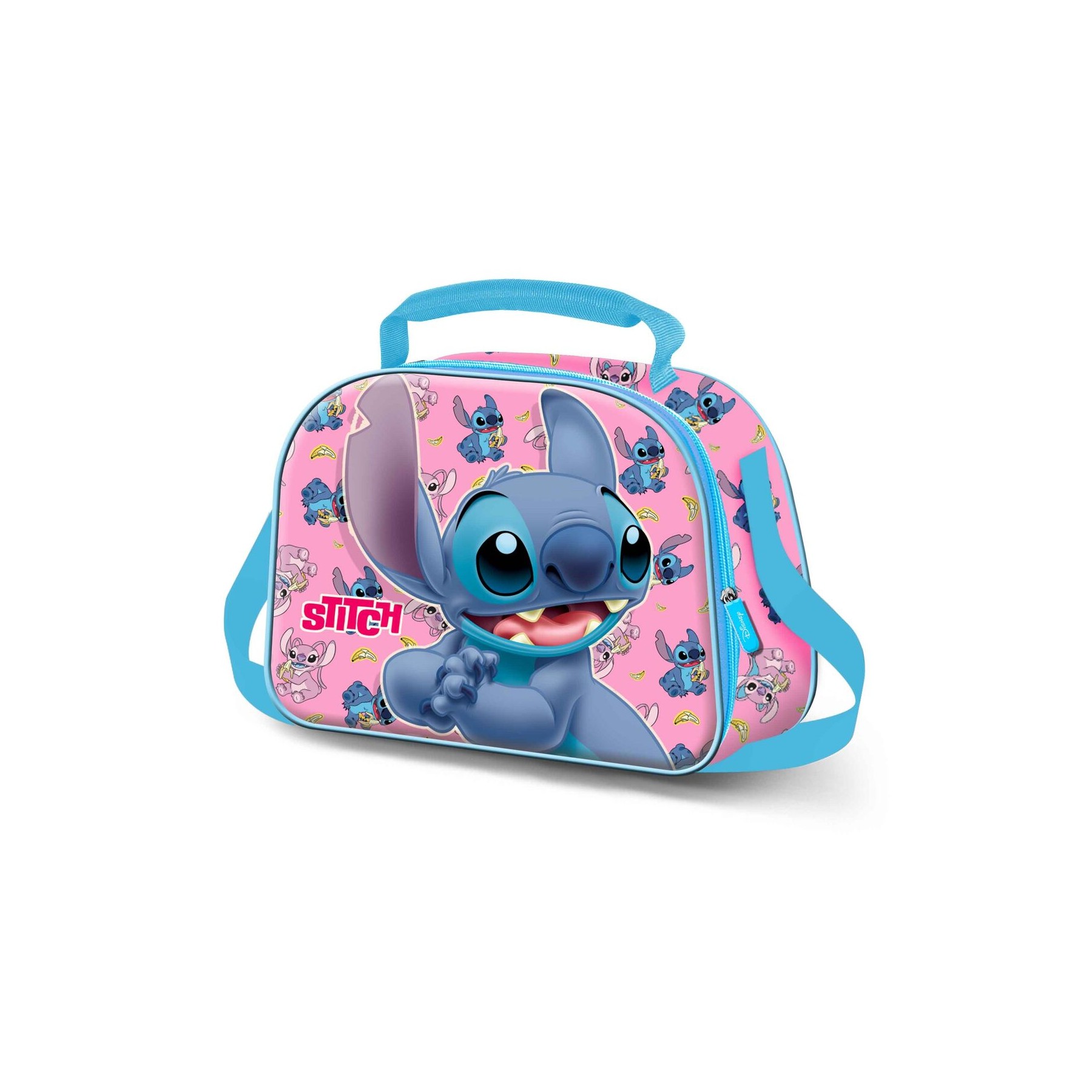 Bolsa portameriendas 3D surprise Stitch Disney