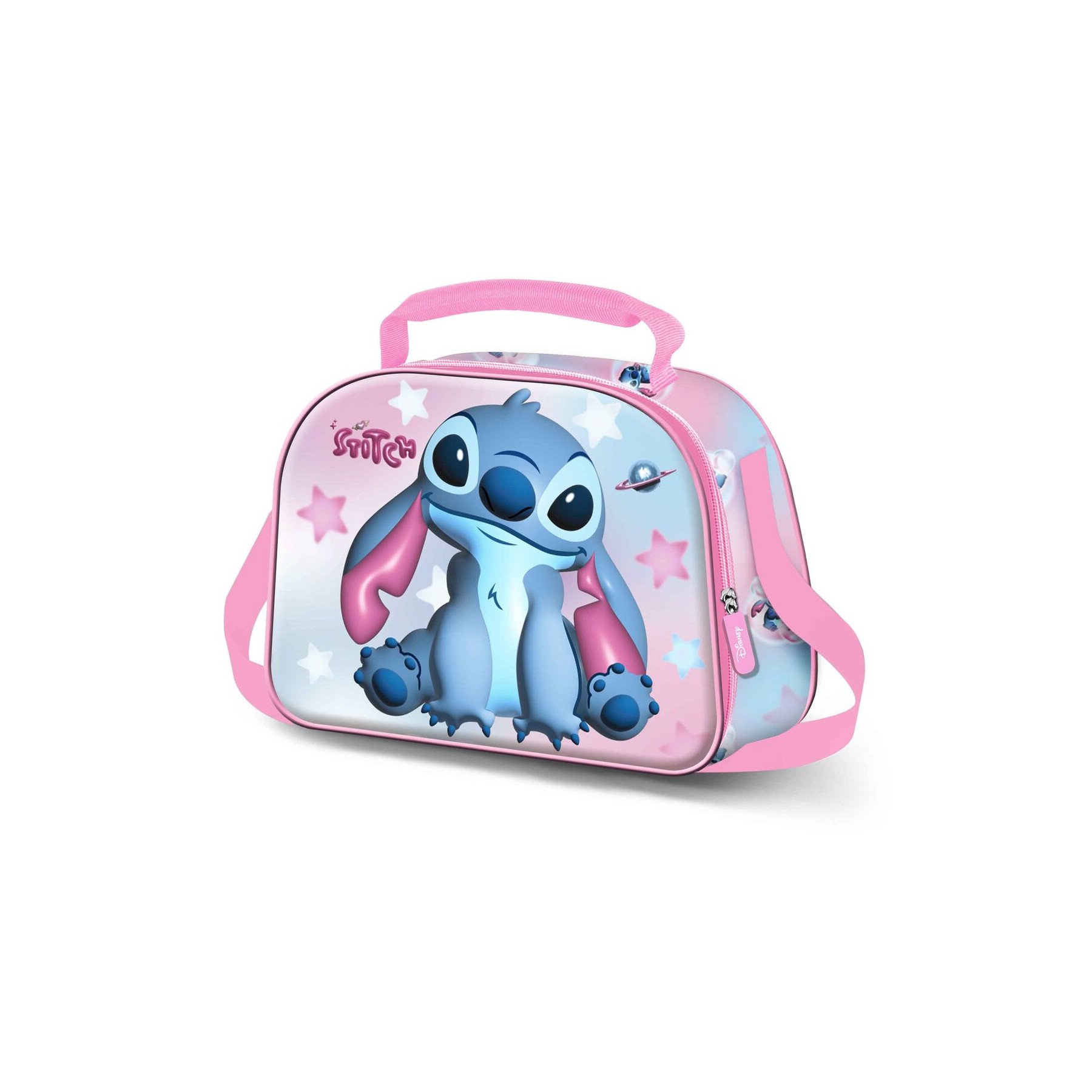 Bolsa portameriendas 3D Cosmi Stitch Disney
