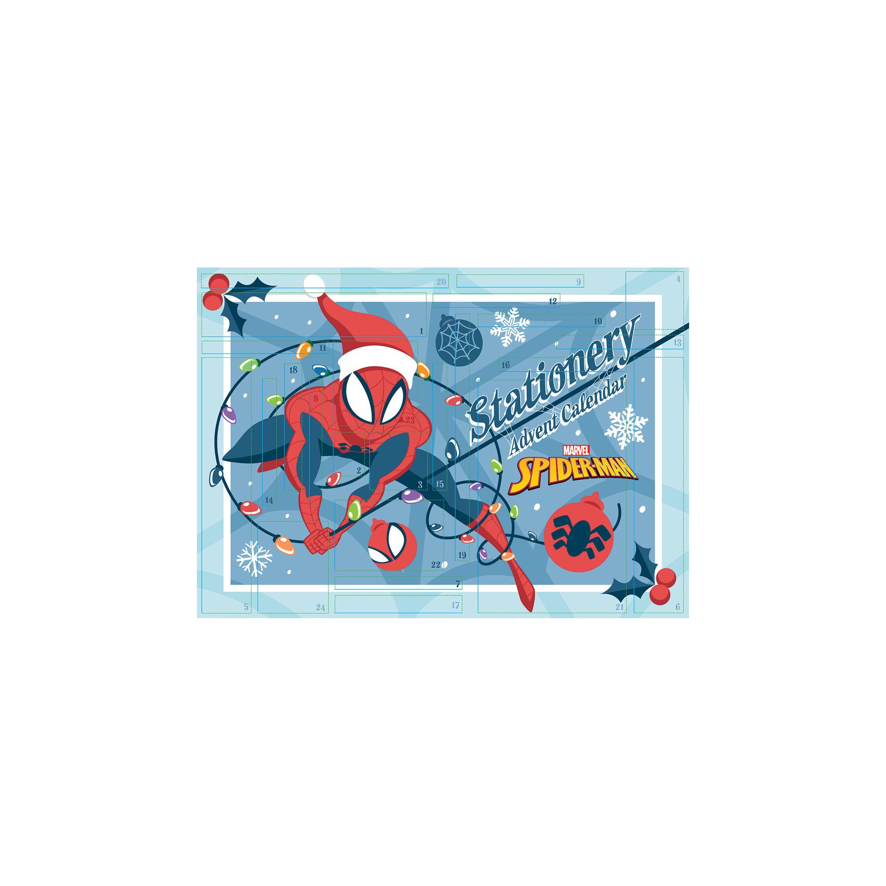 Calendario Adviento Spiderman Marvel