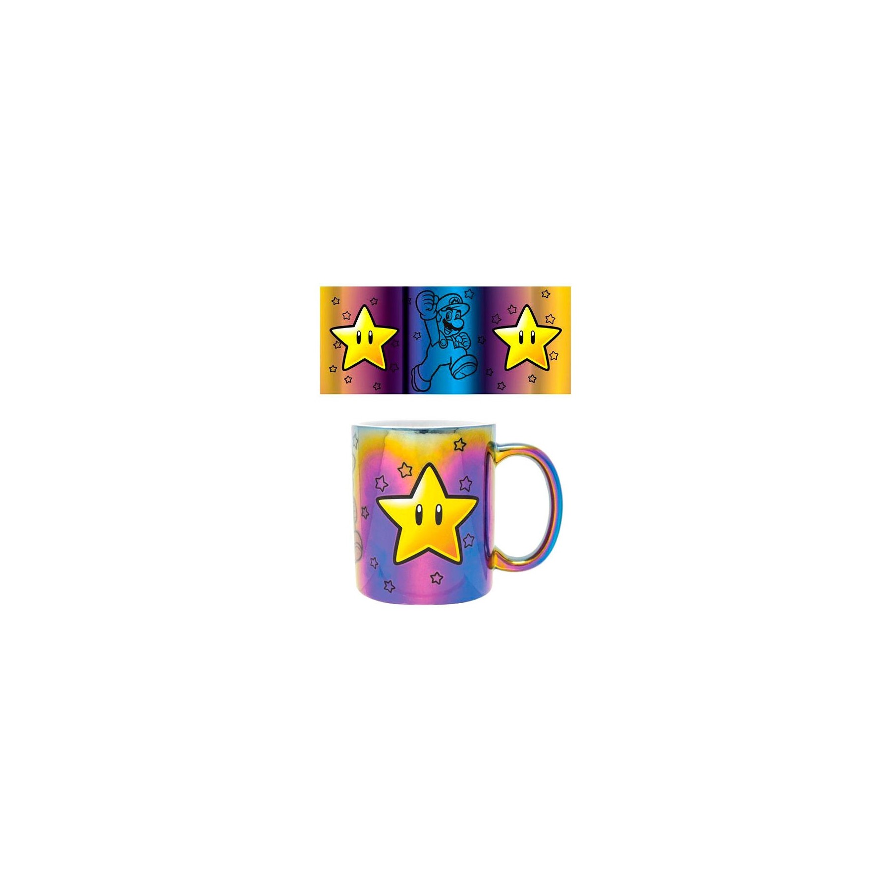 Taza Star Power Super Mario Nintendo