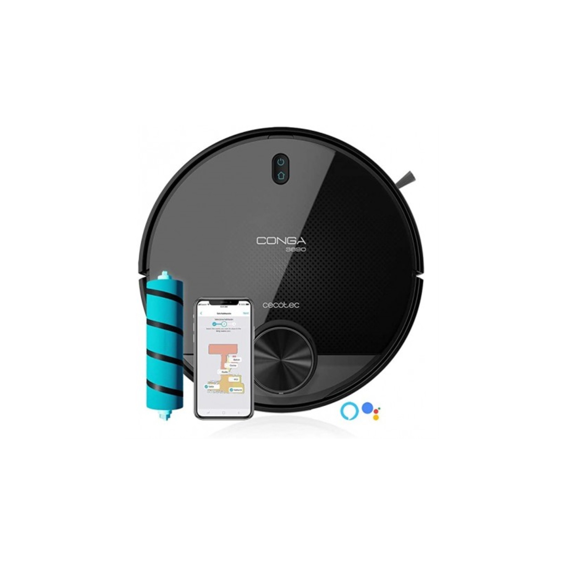 Robot aspirador Cecotec Conga 3890 Titanium REACONDICIONADO
