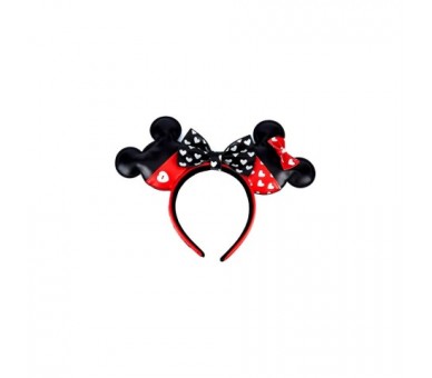 Diadema Orejas Valentines Mickey Minnie Disney Loungefly