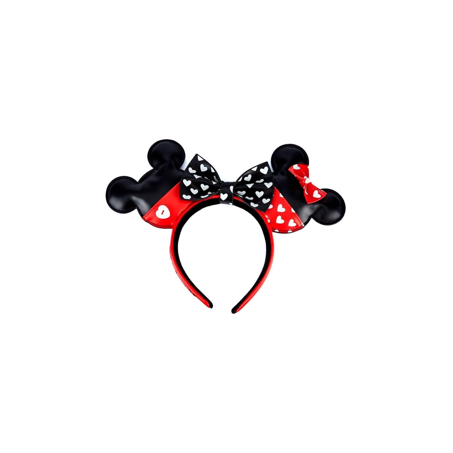 Diadema Orejas Valentines Mickey Minnie Disney Loungefly