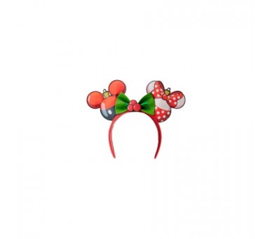 Diadema Orejas Navidad Mickey & Minnie Disney Loungefly