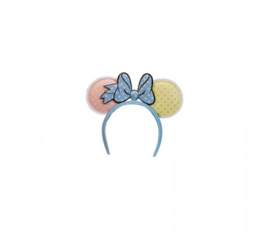 Diadema Orejas Pastel Polka Dot Minnie Mouse Disney