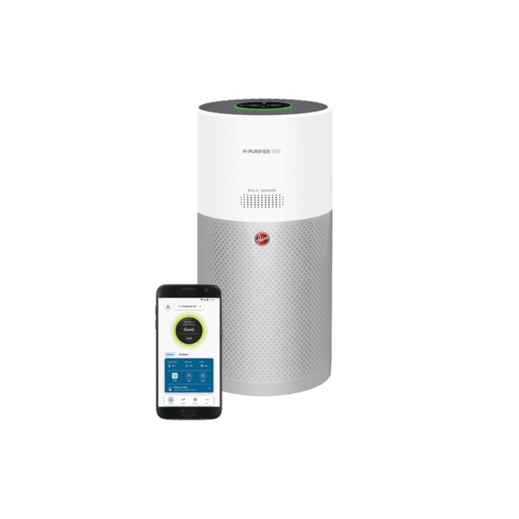 Purificador De Aire Hoover Hhp50 Sensor Temperatura Y Humeda