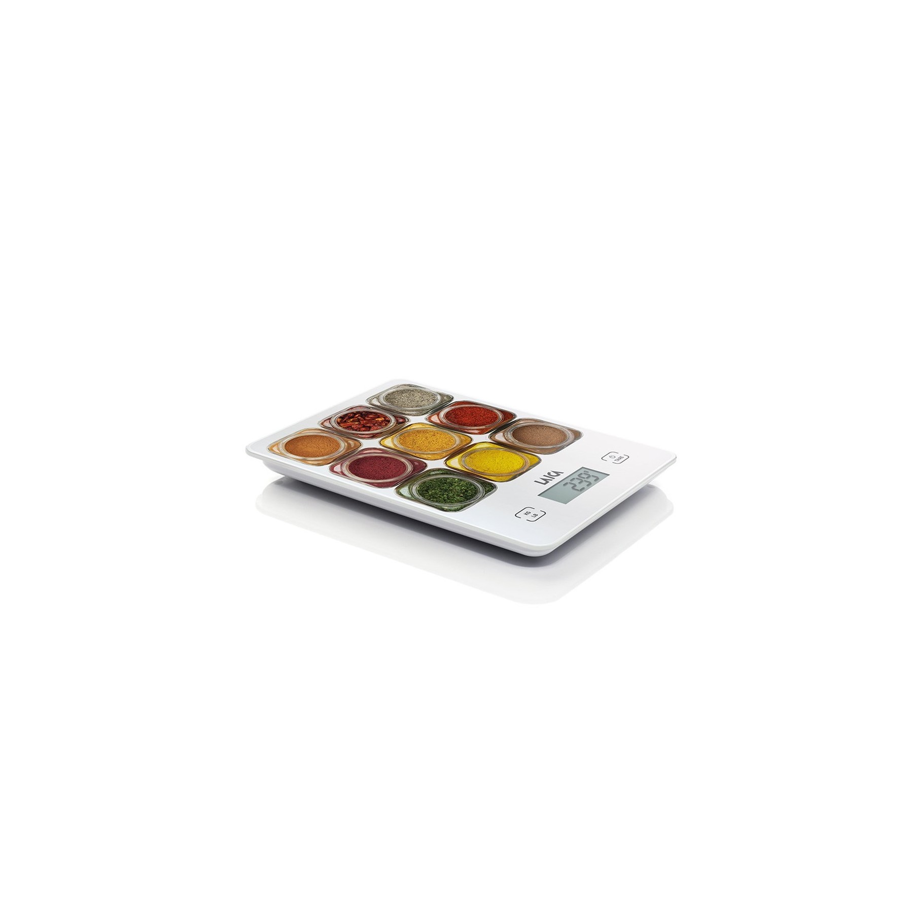 Bascula De Cocina Digital Laica Ks1040 Blanco Especias 5Kg