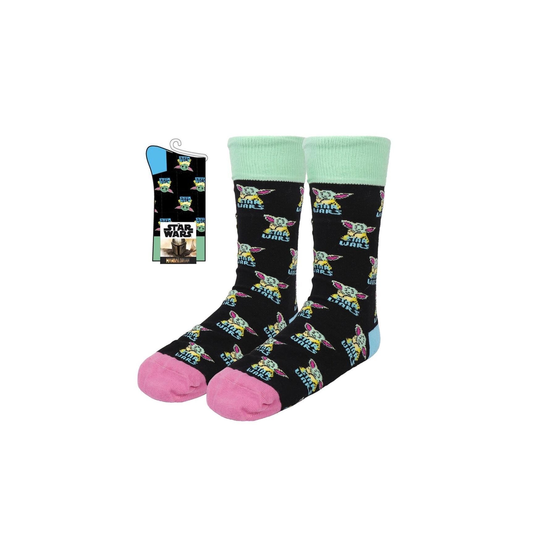 Calcetines Negros The Mandalorian The Child T.40-46