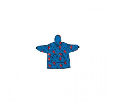 Bata Sudadera Oversize Spiderman Marvel Coral Adulto