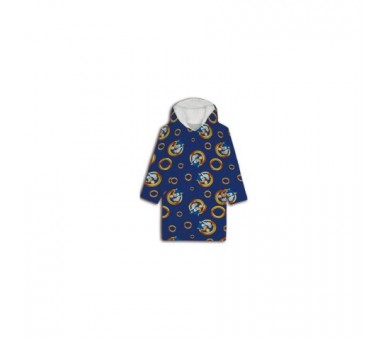 Bata Sudadera Oversize Sonic The Hedgehog Coral Infantil