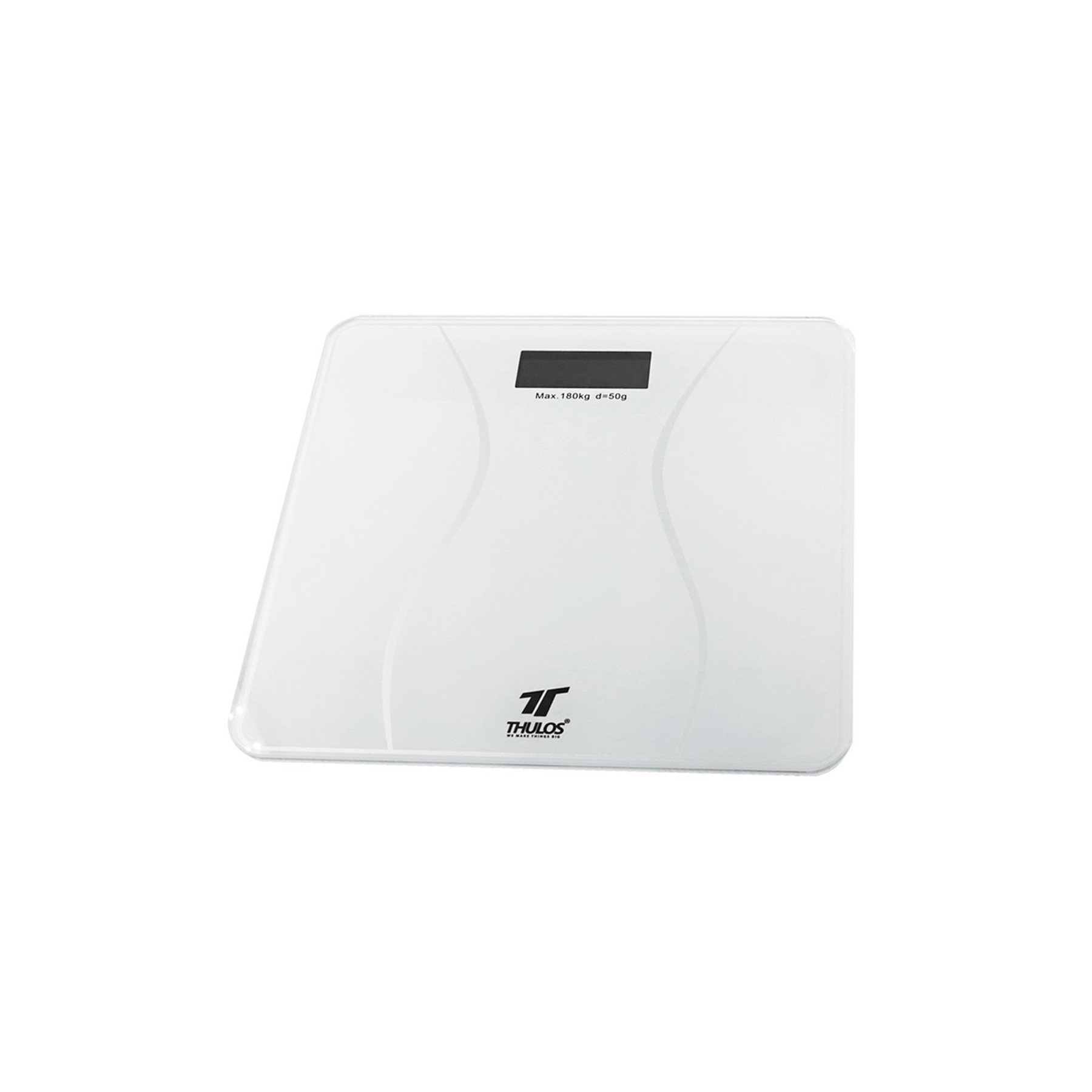 Bascula De Baño Thulos Th - Bd119 Blanco Carga Maxima 180Kg
