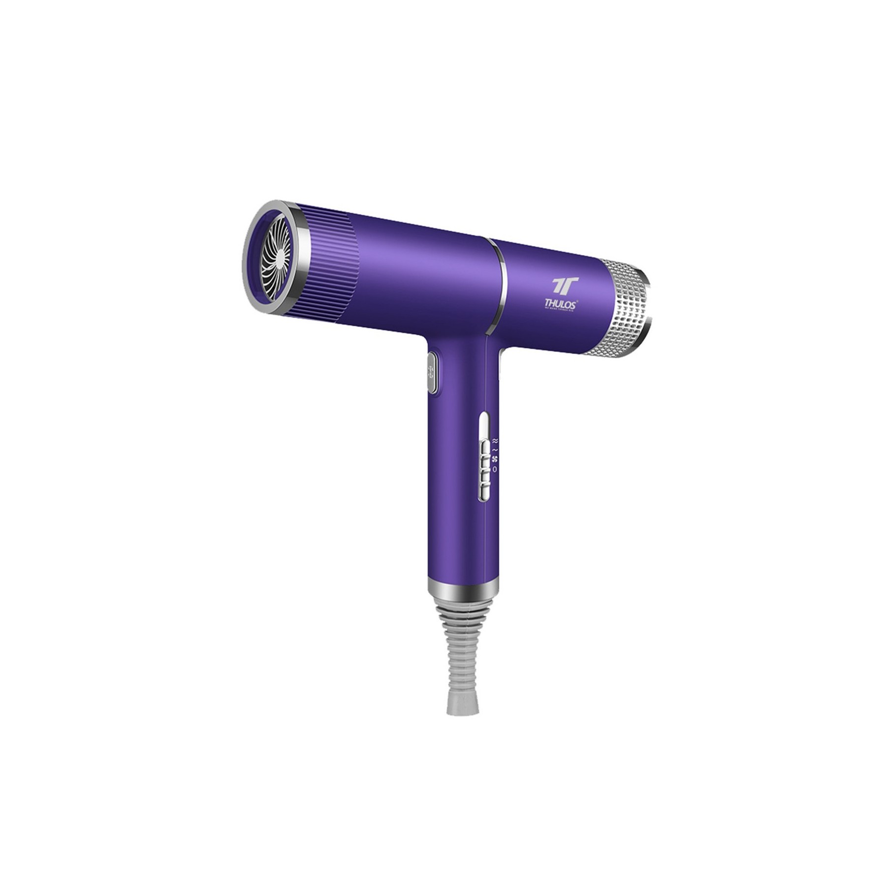 Secador De Pelo Thulos Th - Hd807 Morado 1500W