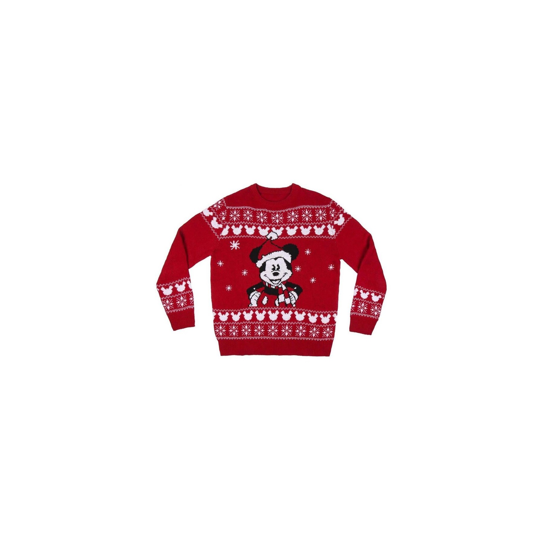 Jersey De Punto Navideño Disney Mickey Xxl