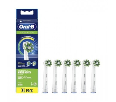 Pack De 6 Cabezales - Recambios Braun Oral - B Eb50 - 6