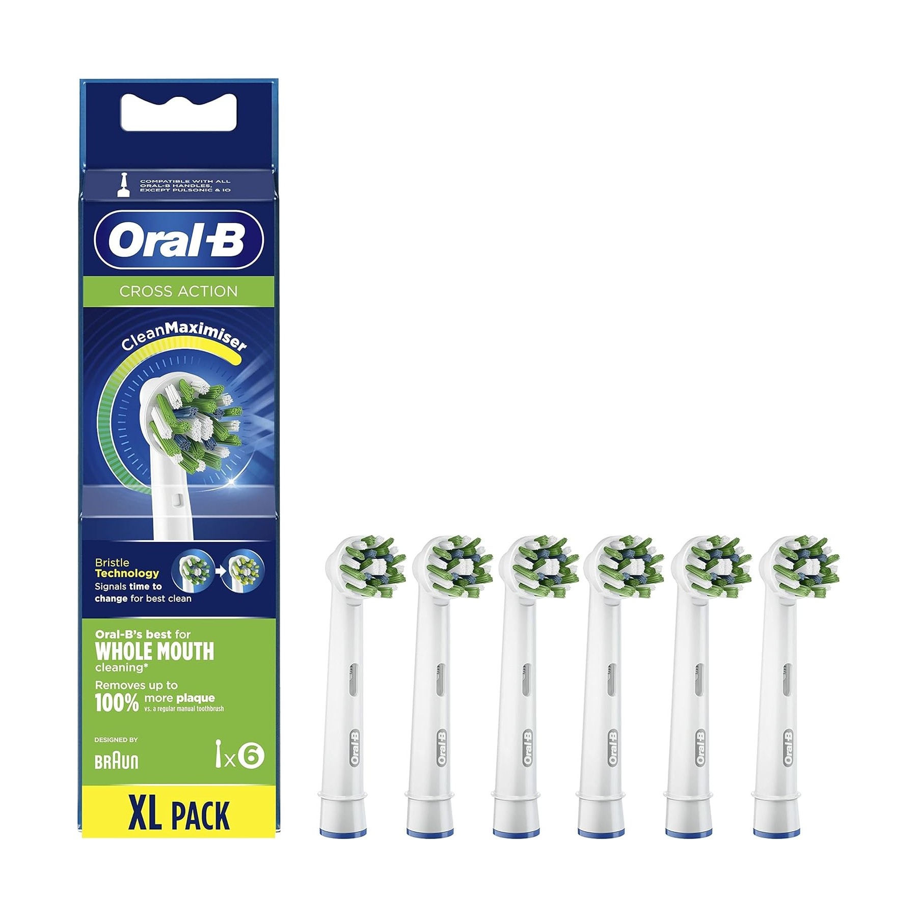 Pack De 6 Cabezales - Recambios Braun Oral - B Eb50 - 6