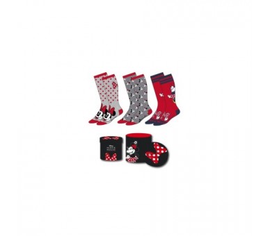 Set 3 Calcetines Minnie Disney Adulto