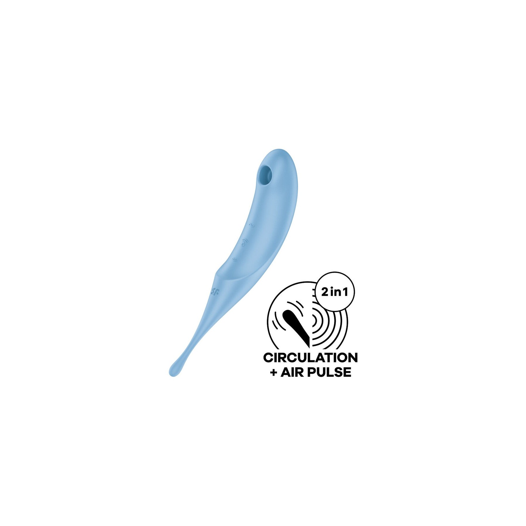 Satisfyer Twirling Pro Blue / Vibrador De Ondas De Presión Y