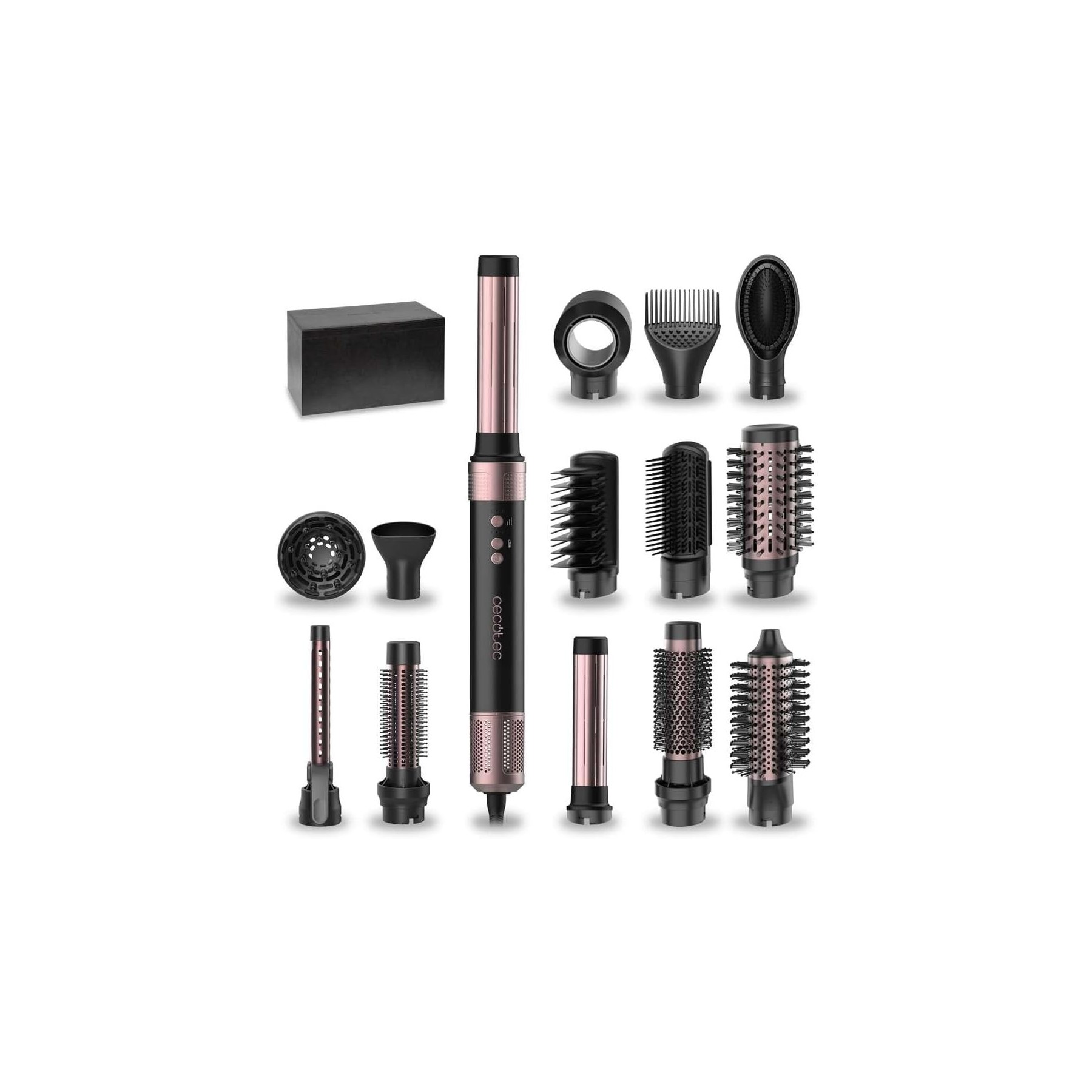 Cepillos De Aire Cecotec Bamba Ceramiccare 14In1 Airglam Bla