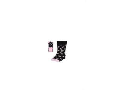 Calcetines Negro Barbie Tu 36/43