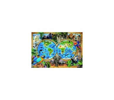 Puzzle Super El Maravilloso Mundo Animal 300Pzs
