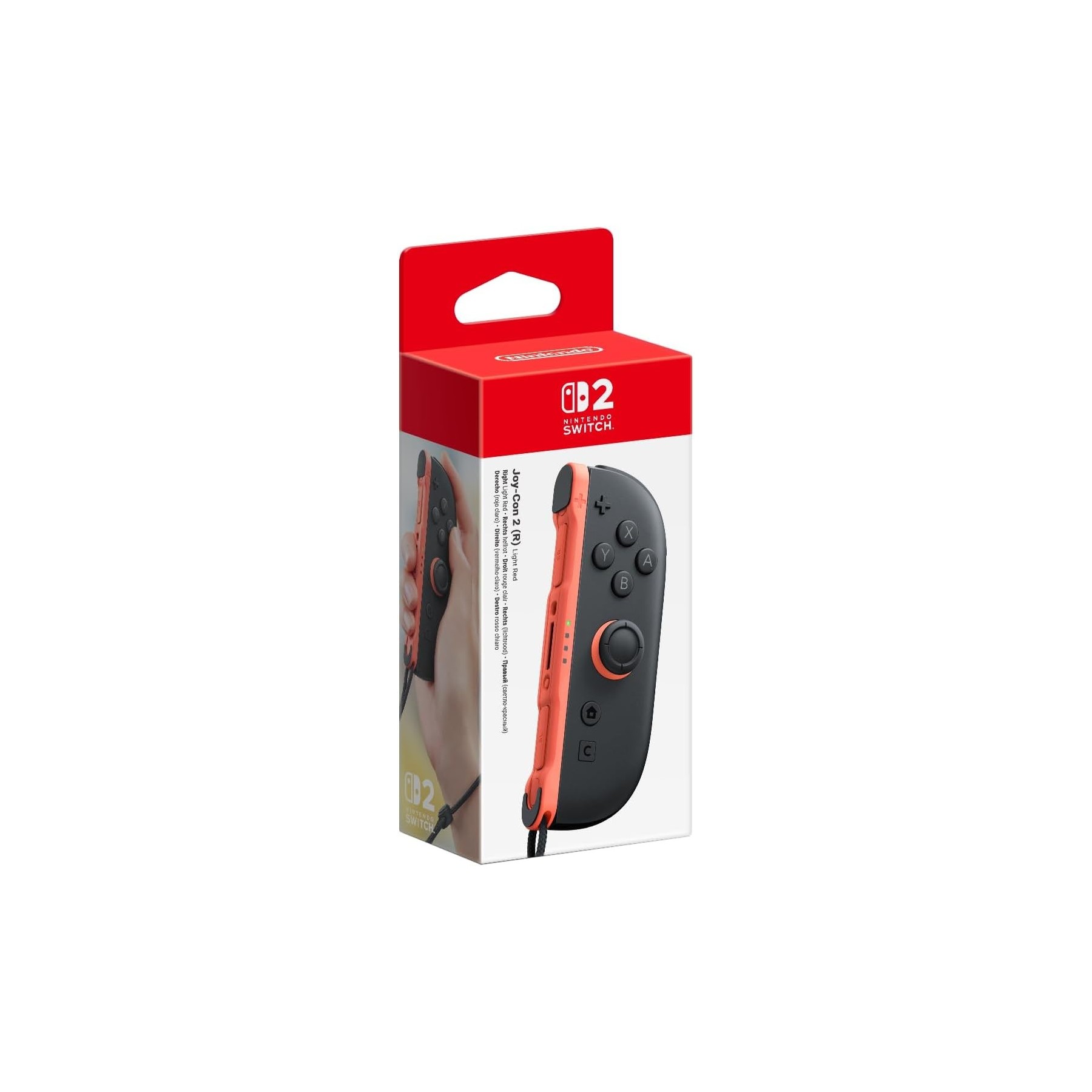 Joy-Con 2 - (Derecho) Rojo Claro Switch 2