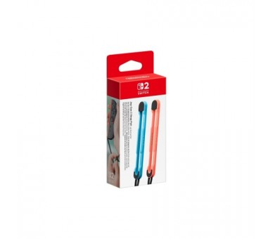 Joy-Con Strap (Pareja) Azul Claro/Rojo Claro Switch 2