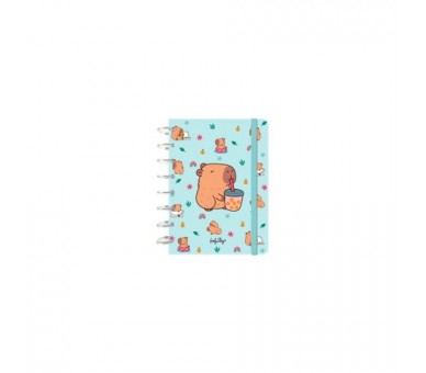 Cuaderno A5 Bubble Tea Capibara