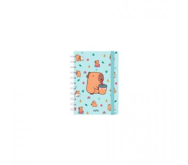 Cuaderno A4 Bubble Tea Capibara