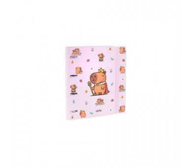 Carpeta Anillas Majesty Capibara