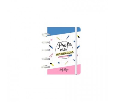 Cuaderno A6 - Profe Eres Maravillosa