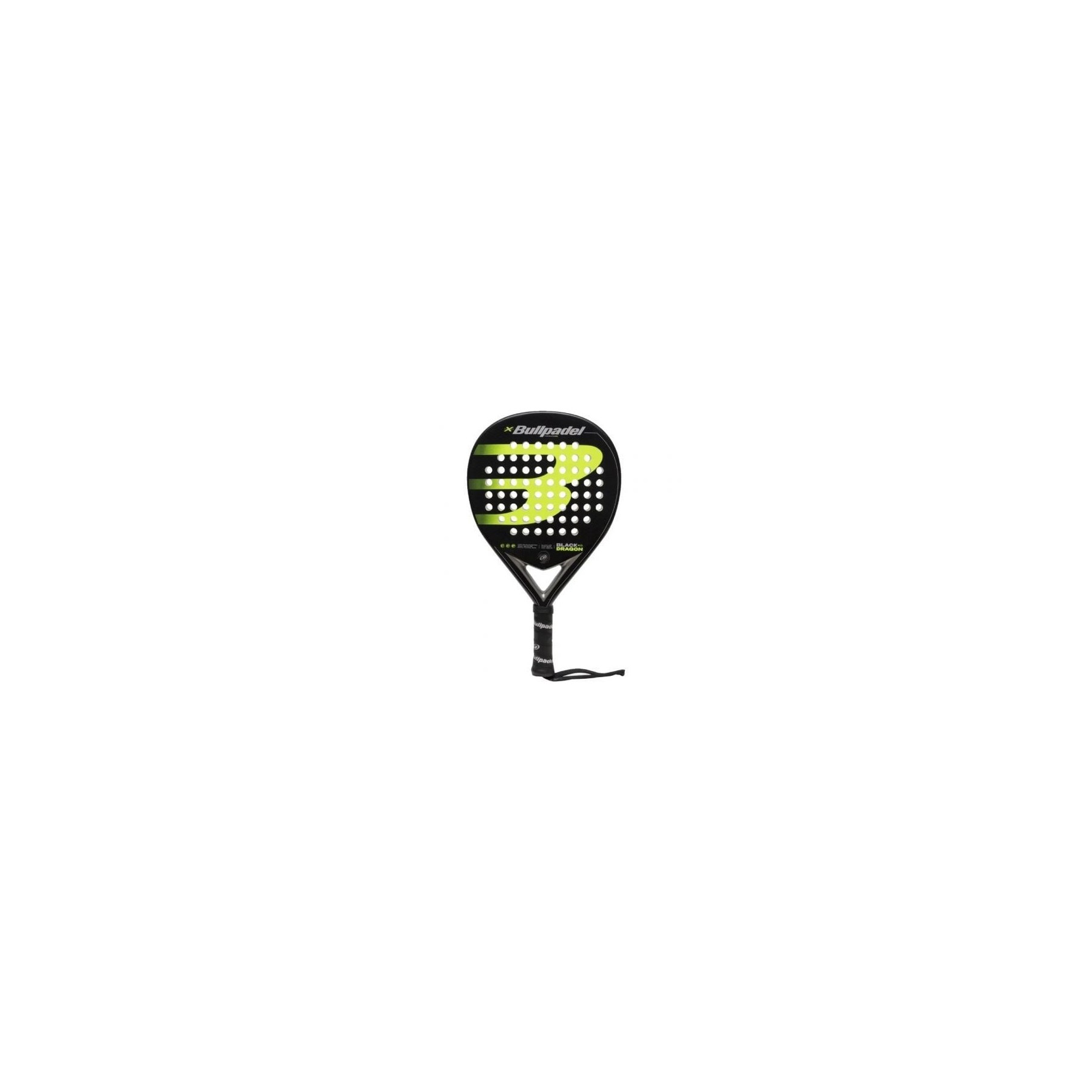 Pala De Pádel Bullpadel Black Dragon 4.0/ Negro Y Verde