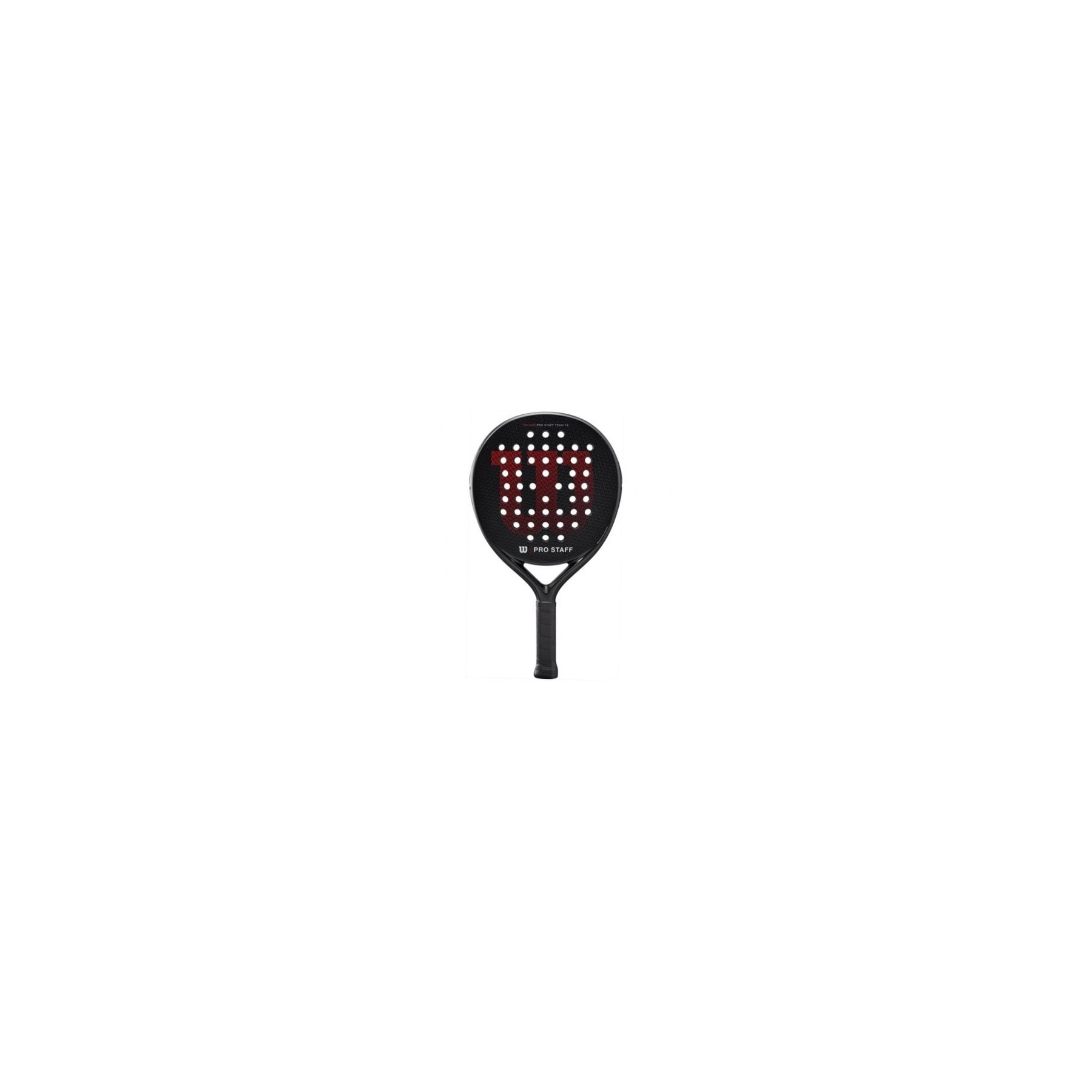 Pala De Pádel Wilson Pro Staff Team Tx V2/ Negra Y Roja