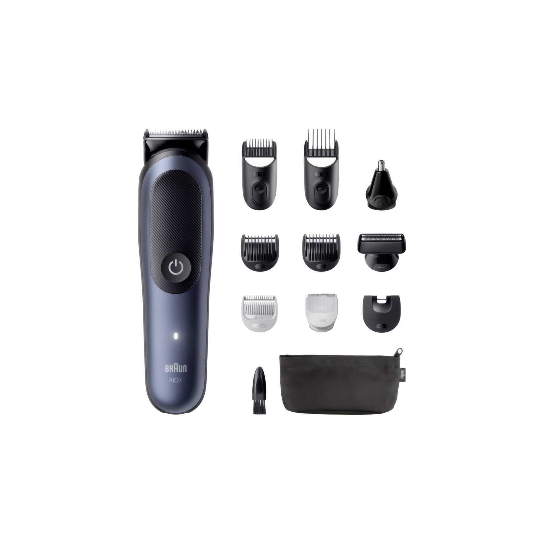 Braun Aio7540 / Recortadora De Barba Y Cuerpo 11 En Uno