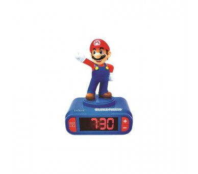 Despertador Digital Luz Nocturna Mario Super Mario Bros
